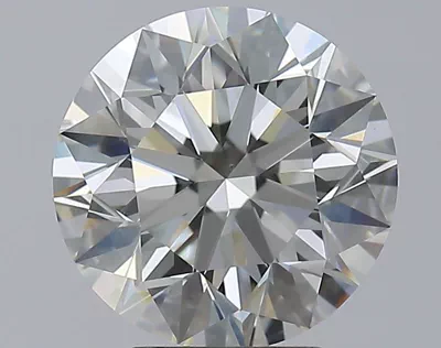 3.51ct K VS2 Excellent Cut Round Diamond