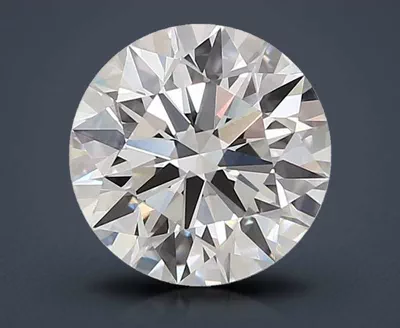 3.03ct F VS1 Rare Carat Ideal Cut Round Lab Grown Diamond