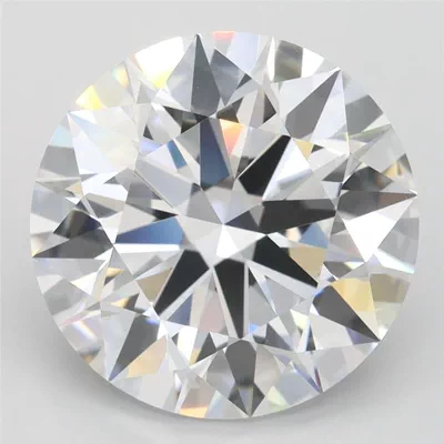 5.11ct D VVS1 Rare Carat Ideal Cut Round Lab Grown Diamond