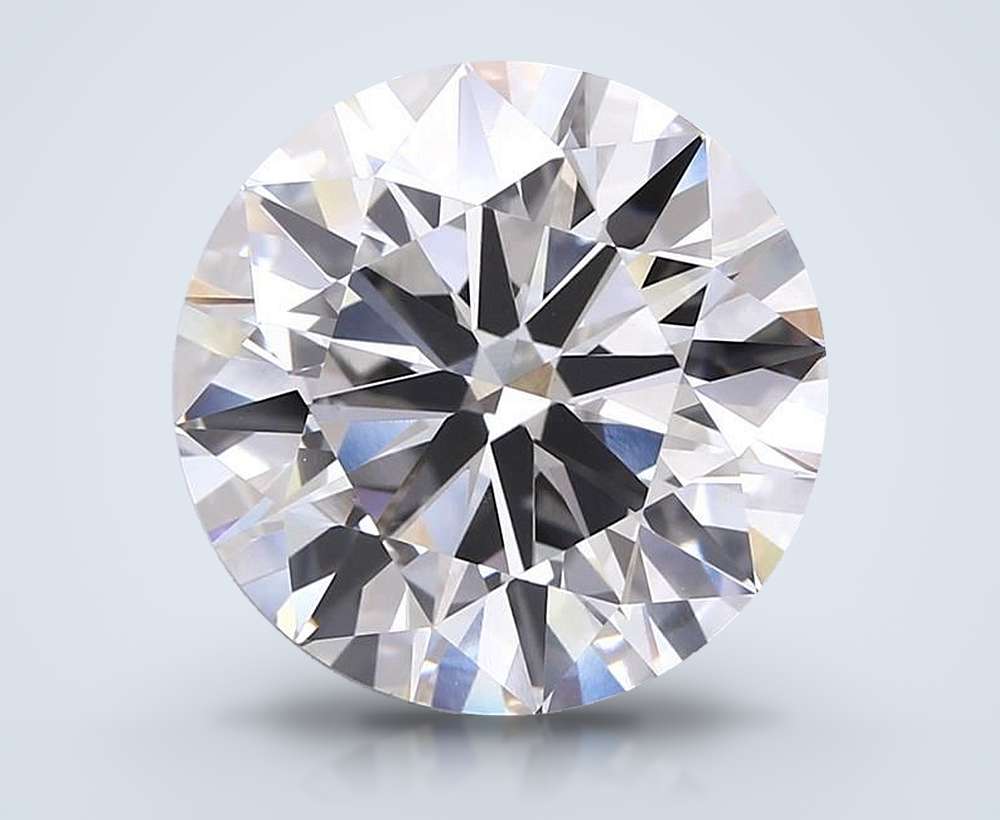 9.08ct G VVS2 Excellent Cut Round Lab Grown Diamond