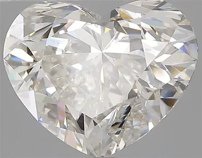 3.03ct H SI1 Rare Carat Ideal Cut Heart Diamond