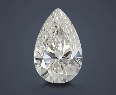 1.37ct E VVS2 Rare Carat Ideal Cut Pear Lab Grown Diamond