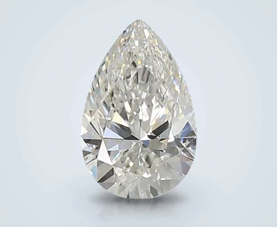 1.37ct E VVS2 Rare Carat Ideal Cut Pear Lab Grown Diamond