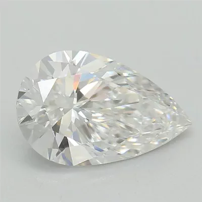 1.02ct E VS1 Rare Carat Ideal Cut Pear Lab Grown Diamond