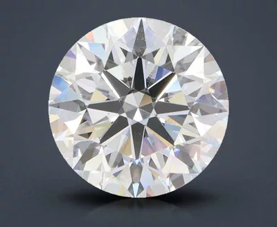 3.06ct F VVS2 Rare Carat Ideal Cut Round Lab Grown Diamond