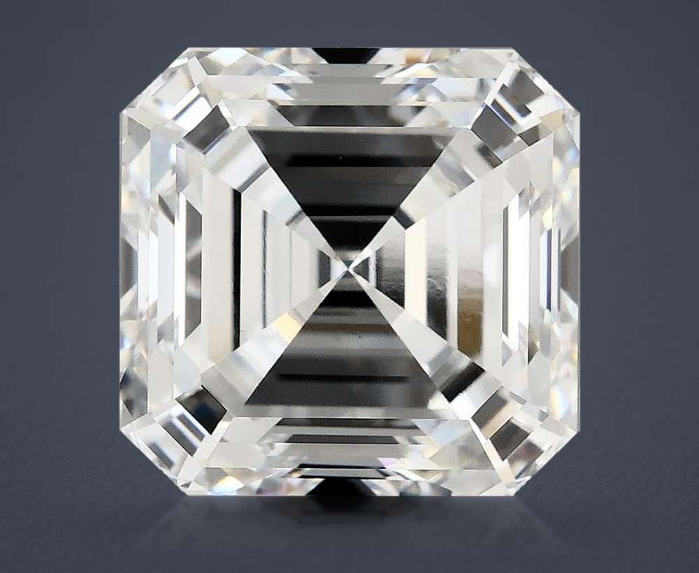 7.20ct E VVS2 Rare Carat Ideal Cut Asscher Lab Grown Diamond