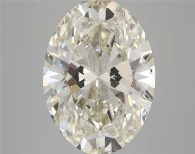 4.58ct I VS2 Rare Carat Ideal Cut Oval Lab Grown Diamond