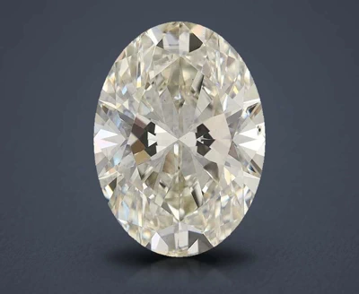 4.58ct I VS2 Rare Carat Ideal Cut Oval Lab Grown Diamond