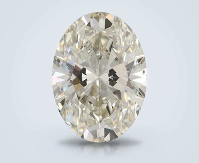 4.58ct I VS2 Rare Carat Ideal Cut Oval Lab Grown Diamond