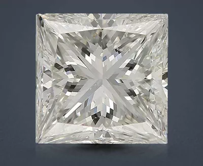 3.63ct J SI2 Very Good Cut Princess Diamond