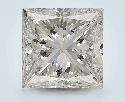 3.63ct J SI2 Very Good Cut Princess Diamond