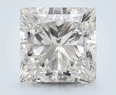 6.24ct H VS1 Rare Carat Ideal Cut Princess Lab Grown Diamond