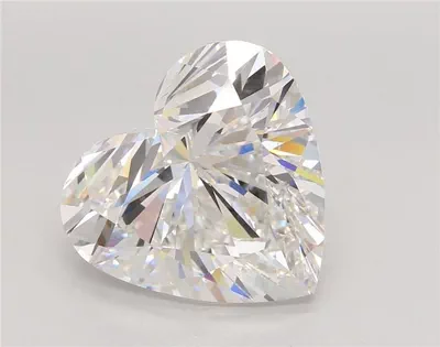 7.59ct E VS1 Rare Carat Ideal Cut Heart Lab Grown Diamond