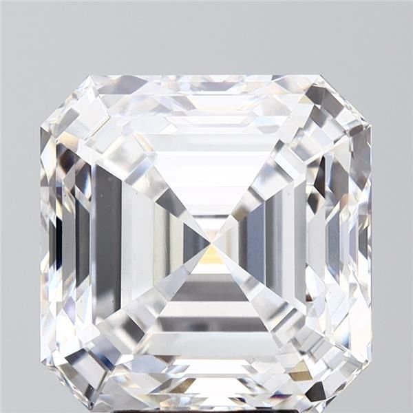 7.03ct E VS1 Rare Carat Ideal Cut Asscher Lab Grown Diamond
