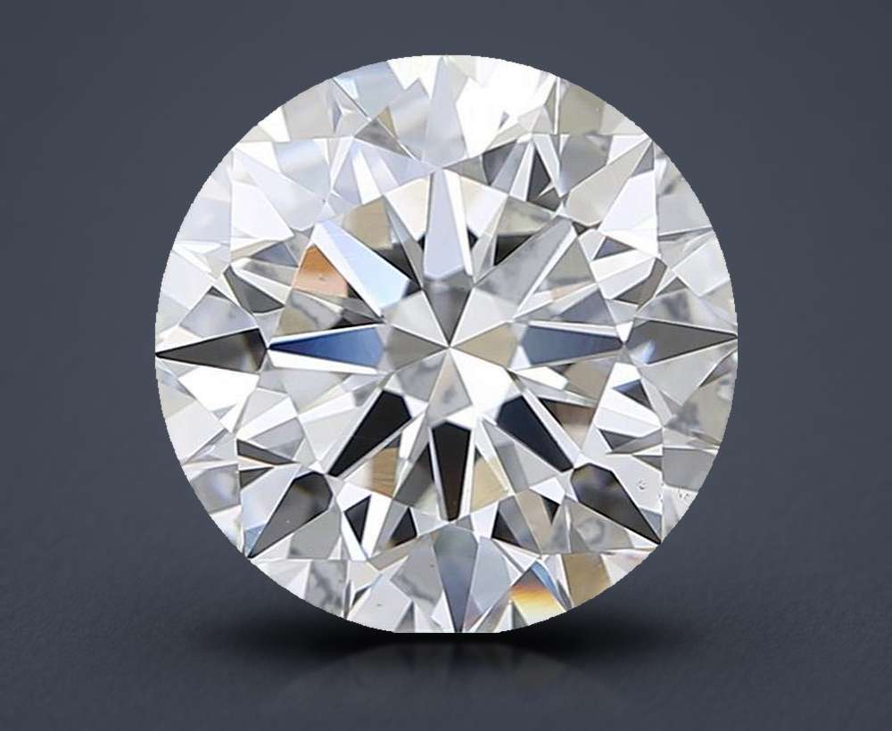4.30ct G VS2 Rare Carat Ideal Cut Round Diamond