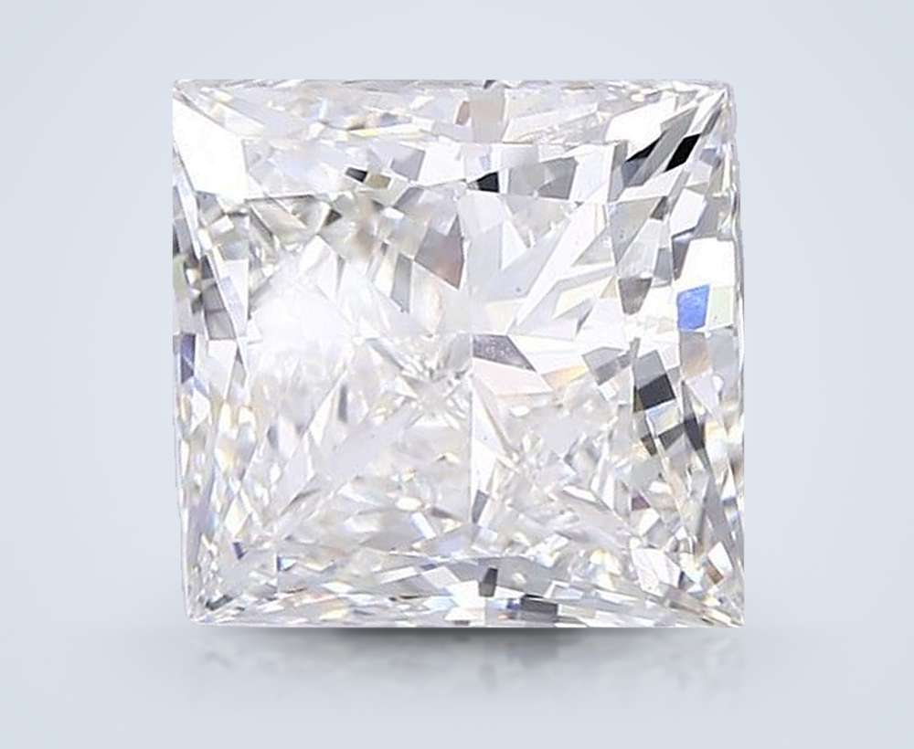 25.53ct G VS2 Rare Carat Ideal Cut Princess Lab Grown Diamond