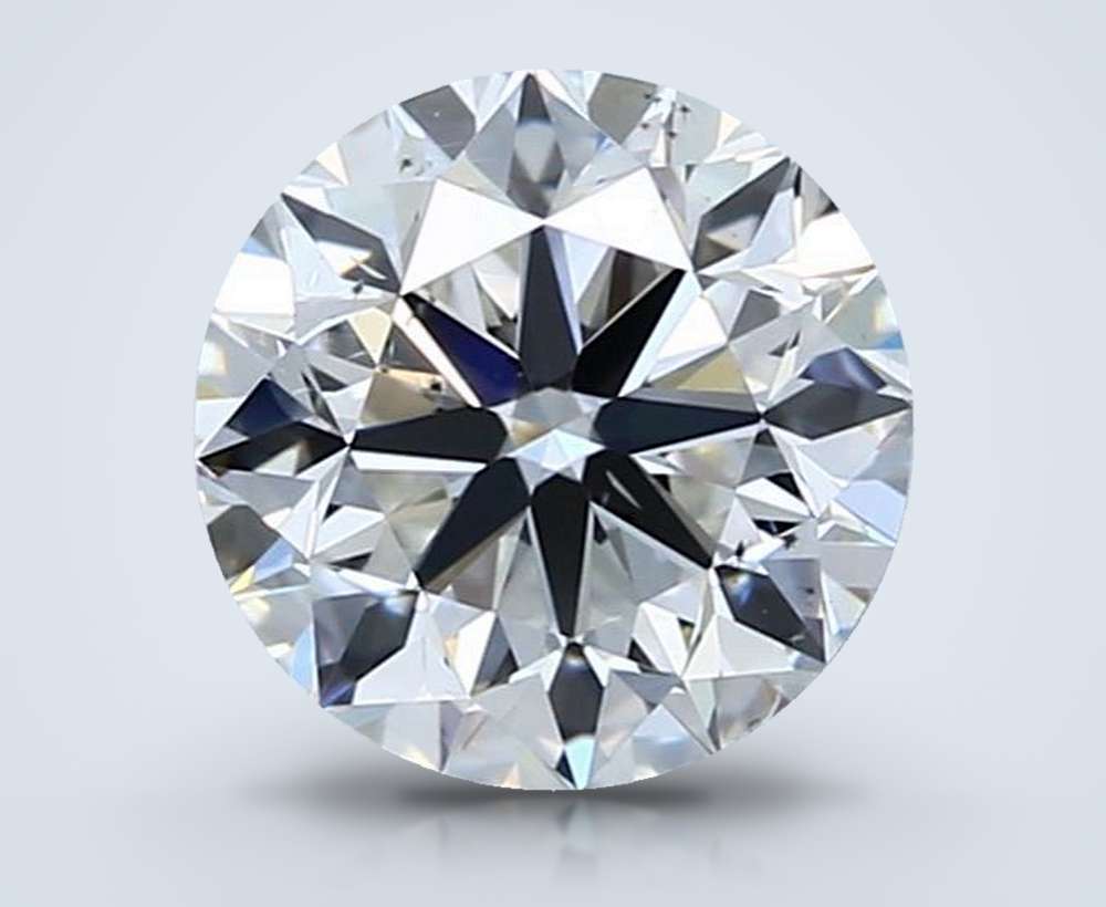 2.01ct H SI1 Very Good Cut Round Diamond