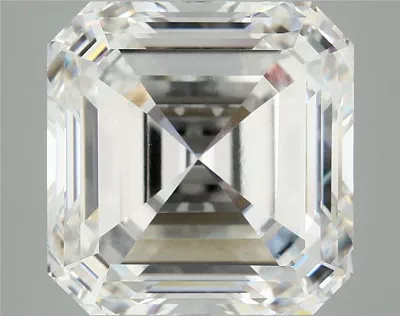10.00ct F VVS2 Excellent Cut Asscher Lab Grown Diamond