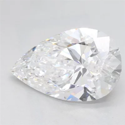 2.13ct D VVS2 Rare Carat Ideal Cut Pear Lab Grown Diamond