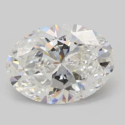3.59ct E VS1 Rare Carat Ideal Cut Oval Lab Grown Diamond