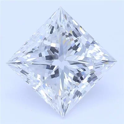 1.72ct F VS2 Rare Carat Ideal Cut Princess Lab Grown Diamond