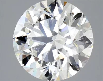 3.06ct H SI2 Excellent Cut Round Diamond