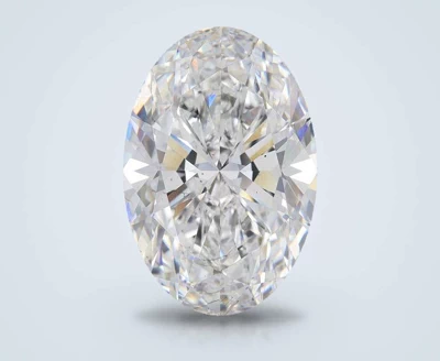 13.10ct F SI1 Rare Carat Ideal Cut Oval Lab Grown Diamond