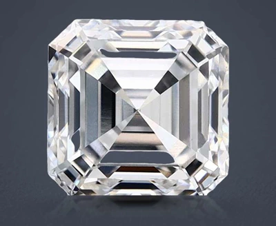 1.54ct E VVS2 Rare Carat Ideal Cut Asscher Lab Grown Diamond