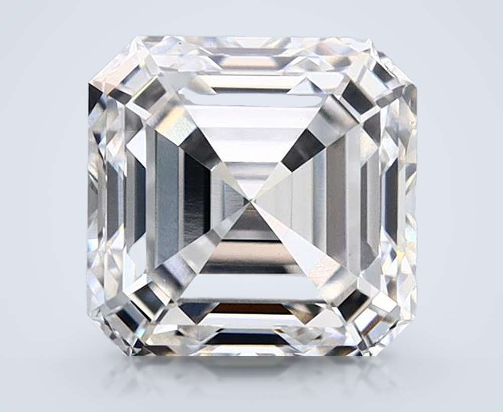 1.54ct E VVS2 Rare Carat Ideal Cut Asscher Lab Grown Diamond