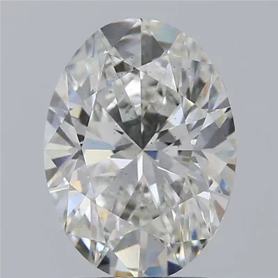 2.20ct F SI1 Very Good Cut Oval Lab Grown Diamond