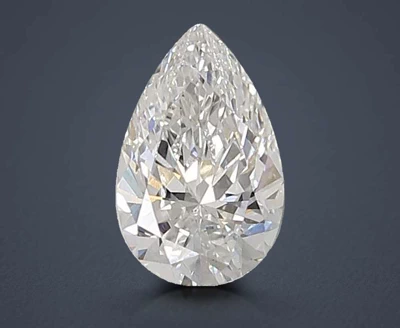 0.90ct D VS2 Rare Carat Ideal Cut Pear Lab Grown Diamond
