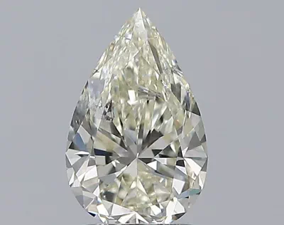 1.51ct K SI2 Rare Carat Ideal Cut Pear Diamond