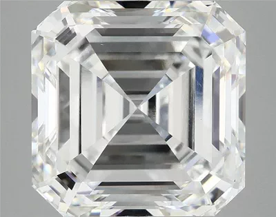 8.02ct F VVS2 Rare Carat Ideal Cut Asscher Lab Grown Diamond