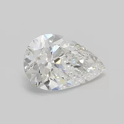 2.44ct E VVS2 Rare Carat Ideal Cut Pear Lab Grown Diamond