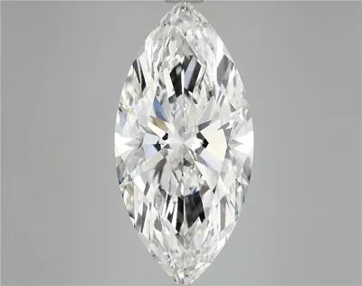 7.05ct F VVS2 Rare Carat Ideal Cut Marquise Lab Grown Diamond