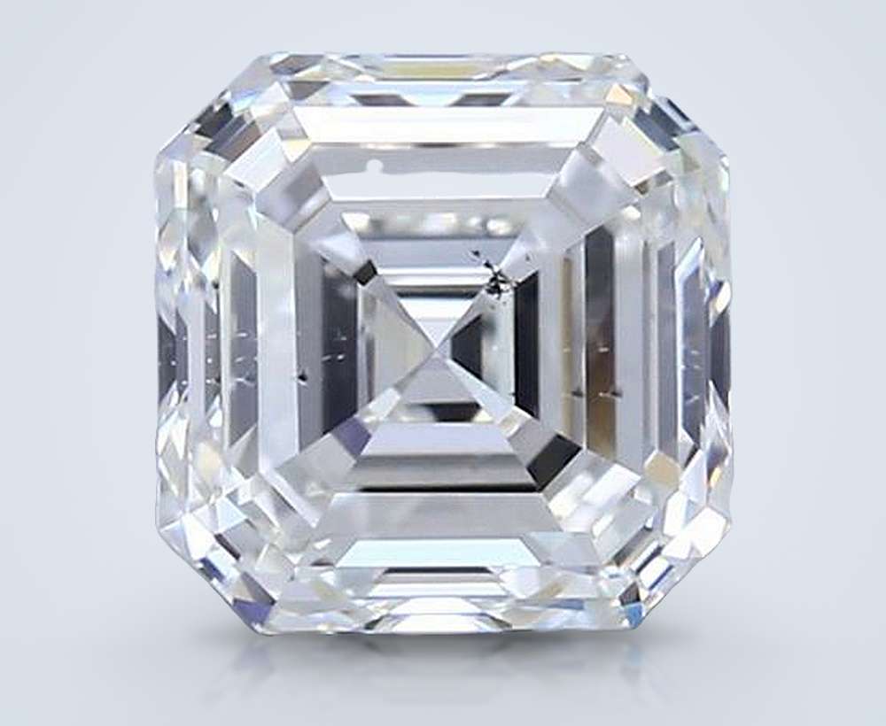 2.01ct J SI2 Excellent Cut Asscher Diamond