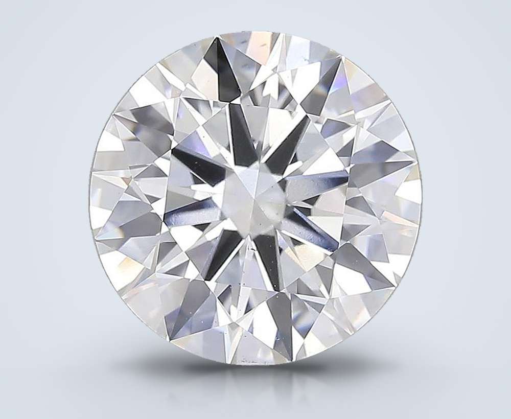 11.53ct G VS2 Rare Carat Ideal Cut Round Lab Grown Diamond
