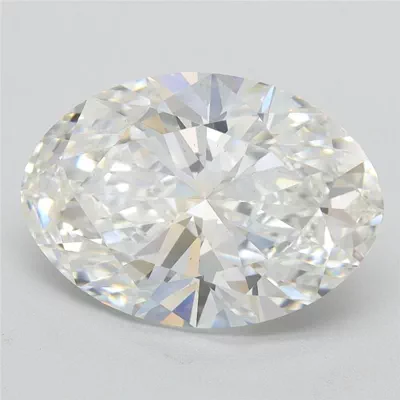 3.72ct E VS2 Rare Carat Ideal Cut Oval Lab Grown Diamond
