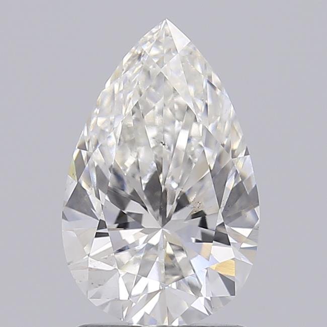 1.39ct F VS2 Rare Carat Ideal Cut Pear Lab Grown Diamond