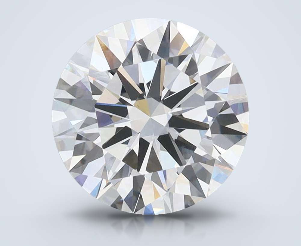 2.53ct E VS1 Rare Carat Ideal Cut Round Lab Grown Diamond