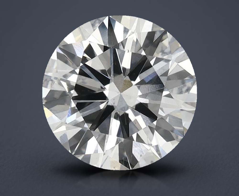 2.51ct E SI1 Excellent Cut Round Lab Grown Diamond