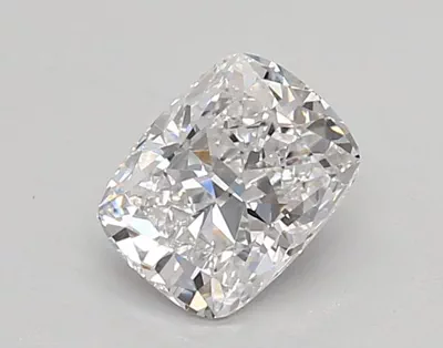 0.74ct D VVS2 Rare Carat Ideal Cut Cushion Lab Grown Diamond