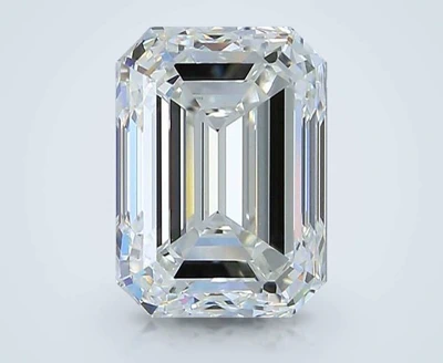 2.51ct I IF Very Good Cut Emerald Diamond