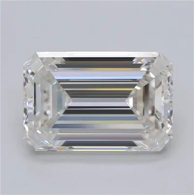 4.00ct F VS1 Very Good Cut Emerald Lab Grown Diamond