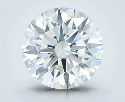 6.09ct I VS1 Rare Carat Ideal Cut Round Diamond