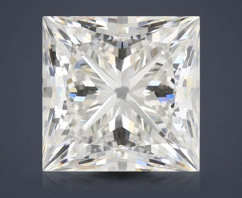 6.25ct G VS1 Rare Carat Ideal Cut Princess Lab Grown Diamond