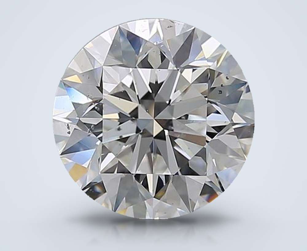 3.50ct F SI1 Excellent Cut Round Diamond