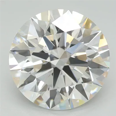 4.07ct F VS1 Rare Carat Ideal Cut Round Lab Grown Diamond