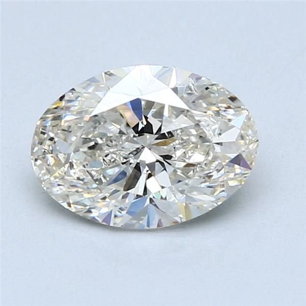 1.70ct J SI2 Rare Carat Ideal Cut Oval Diamond