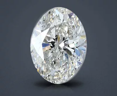 1.70ct J SI2 Rare Carat Ideal Cut Oval Diamond
